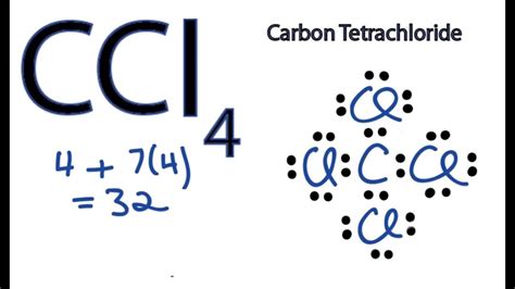 how many valence electrons does ccl4 have|CCl4 Lewis Structure .